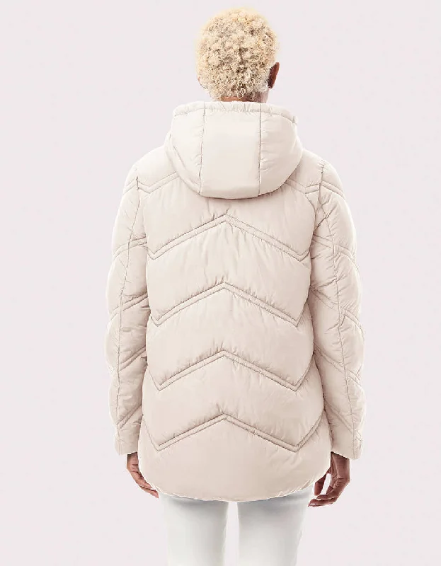 Classic Chevron Puffer Jacket