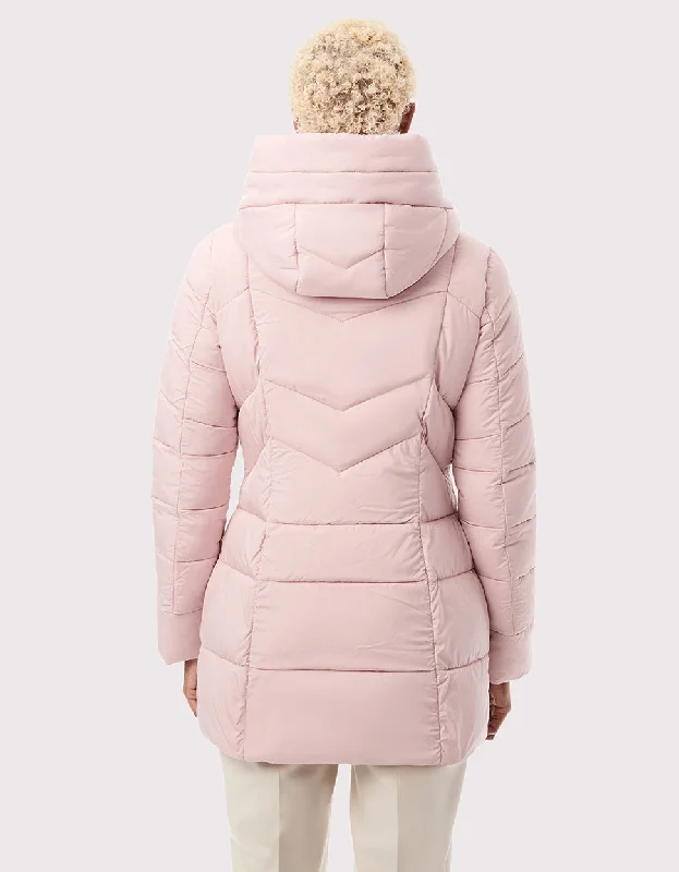 Fab Funnel Quilted Puffer Jacket