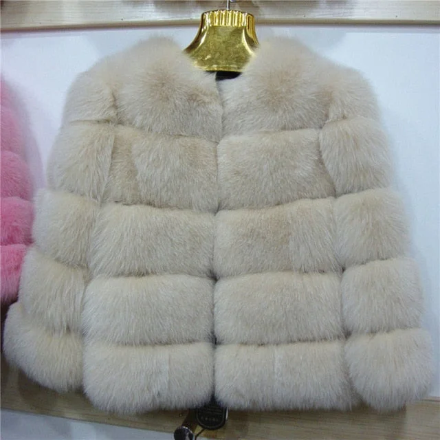 Beige 09 / S Fur Bust 88 cm