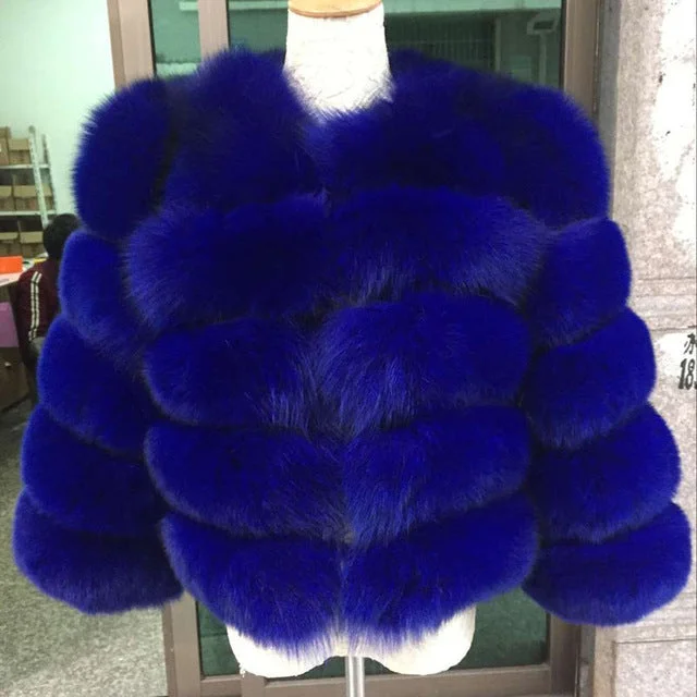 Royal blue 01 / S Fur Bust 88 cm