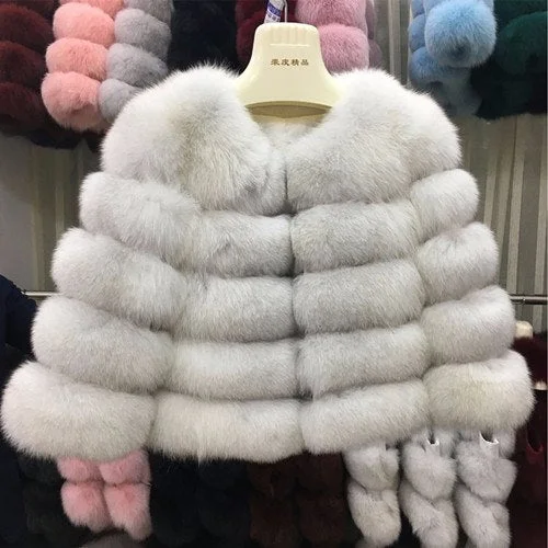 Natural color / S Fur Bust 88 cm