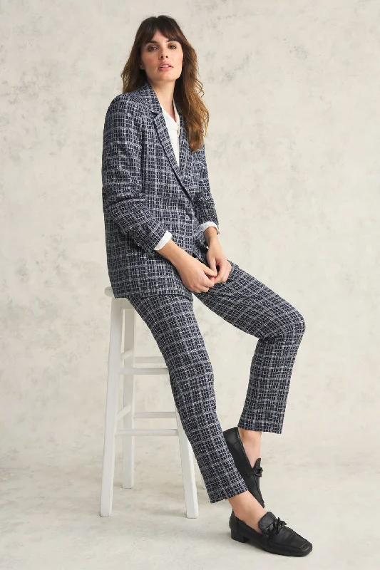 Ponte Check Blazer