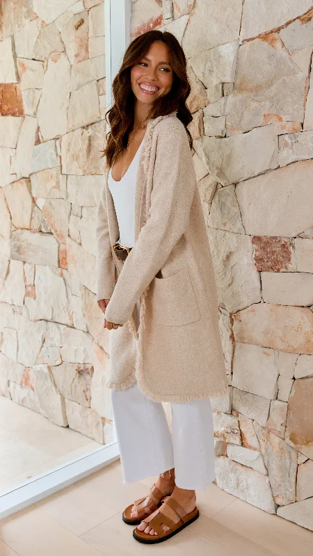 Kailena Cardigan - Beige