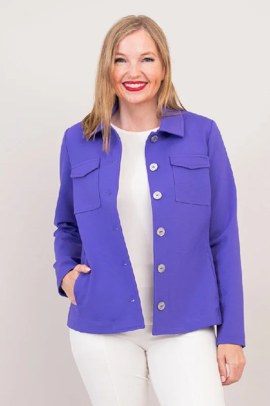 Lolo Jacket, Lavender, Modal