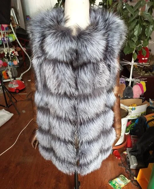 Silver Fox color / L bust 92cm