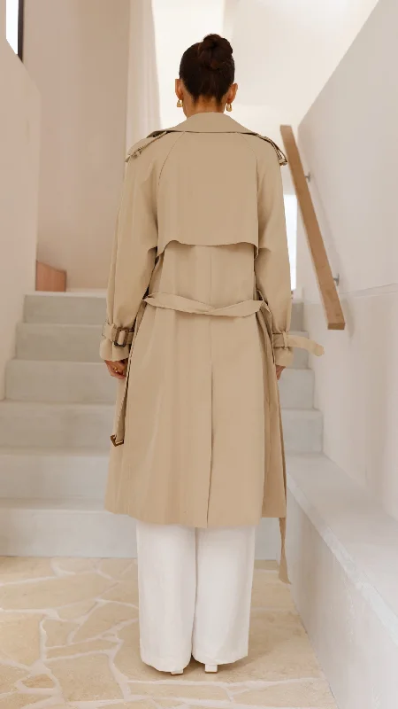 Samara Trench Coat - Beige