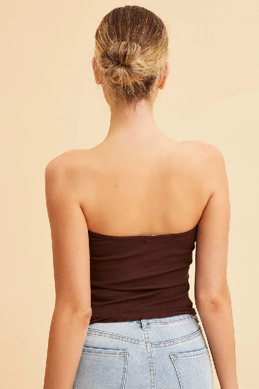 brown-bandeau-cami-cotton-stretch-full-length-bwj5070-84nb