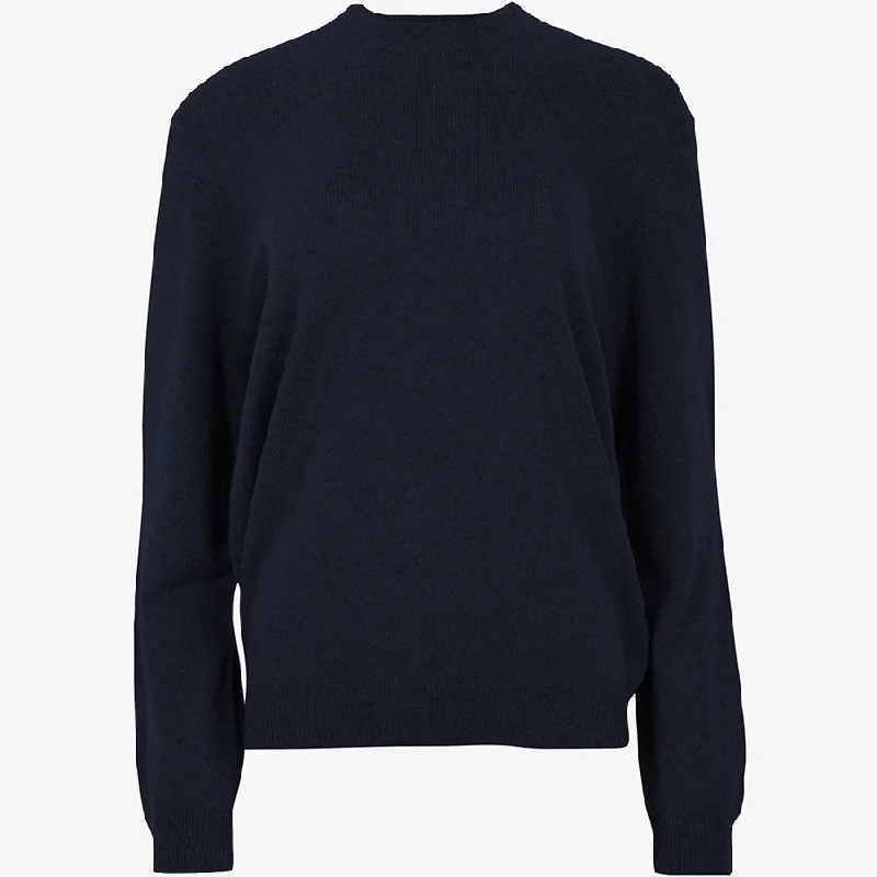 LIGHT CASHMERE SWEATER ""JOCHI"" IN NAVY