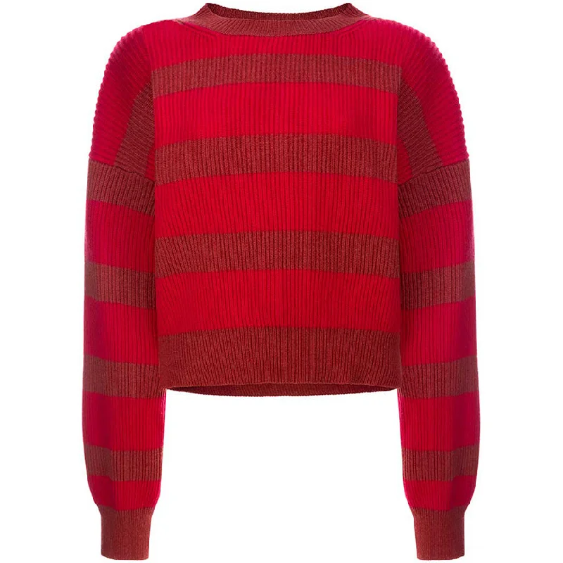 CASHMERE SWEATER ""MALISA"" WITH BLOCK STRIPES