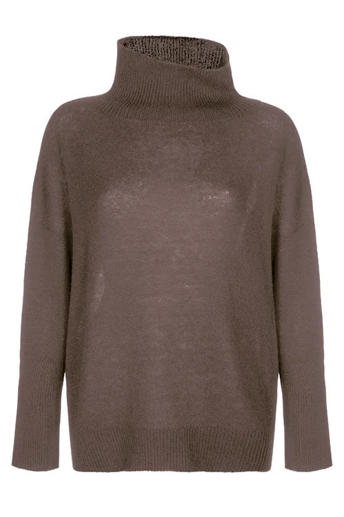 CASHMERE TURTLENECK SWEATER ""VERA""