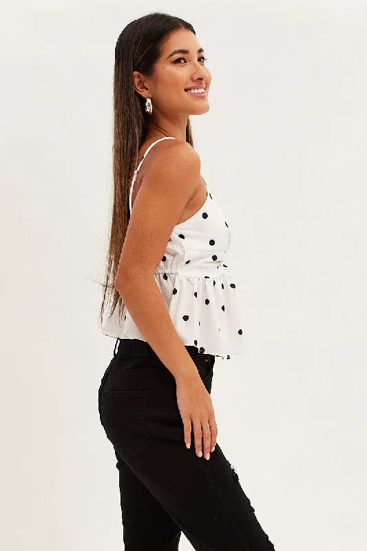 white-polka-dot-twist-front-cami-wc1491-47nb