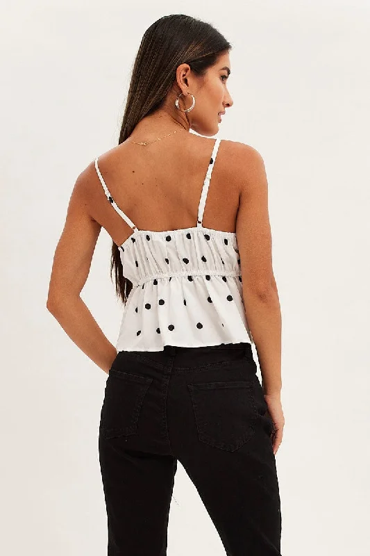 white-polka-dot-twist-front-cami-wc1491-47nb