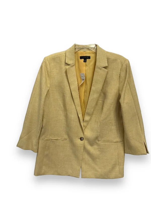 Yellow Blazer Ann Taylor, Size L