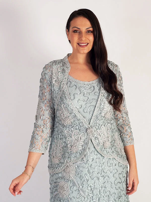 Aqua Cornelli Emb. Lace Jacket