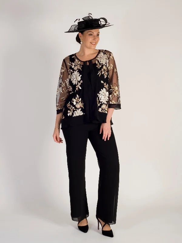 black-embroidered-sequin-mesh-jacket-with-chiffon-trim