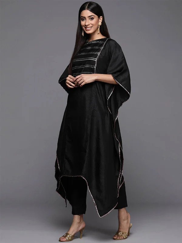 black-kaftan-trouser-set-for-women-ieks9bk2716m