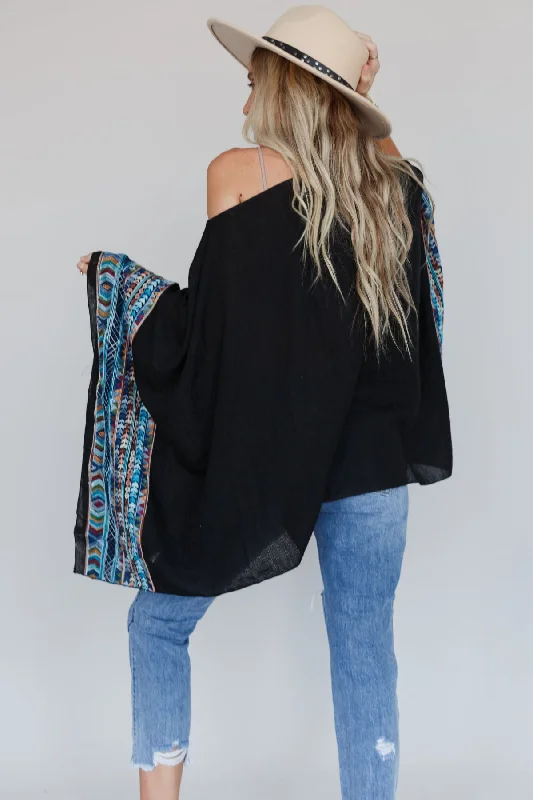 fallon-embroidered-sleeve-poncho-black