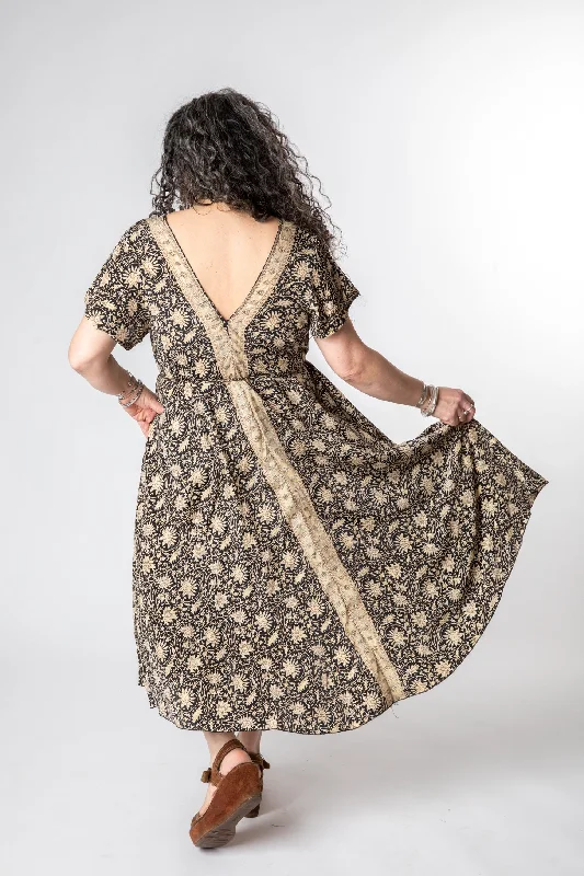 flowy-sari-silk-dress