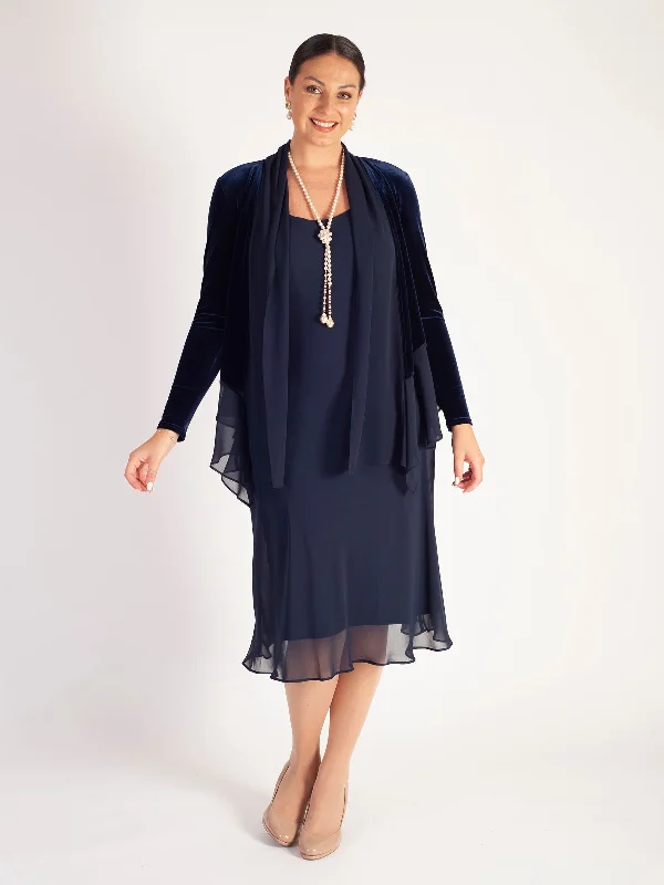 navy-stretch-velvet-shrug-with-contrast-chiffon-trim