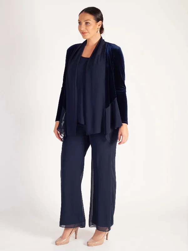 navy-stretch-velvet-shrug-with-contrast-chiffon-trim