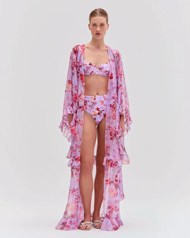 PREORDER: Floral Haze Maxi Robe