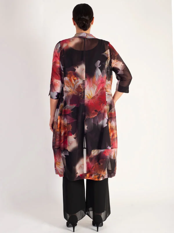 red-orchid-multi-floral-print-shawl-collar-chiffon-coat