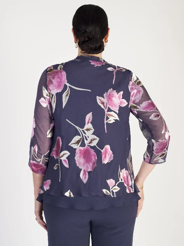 violetta-rose-print-satin-devoree-contrast-layered-shrug