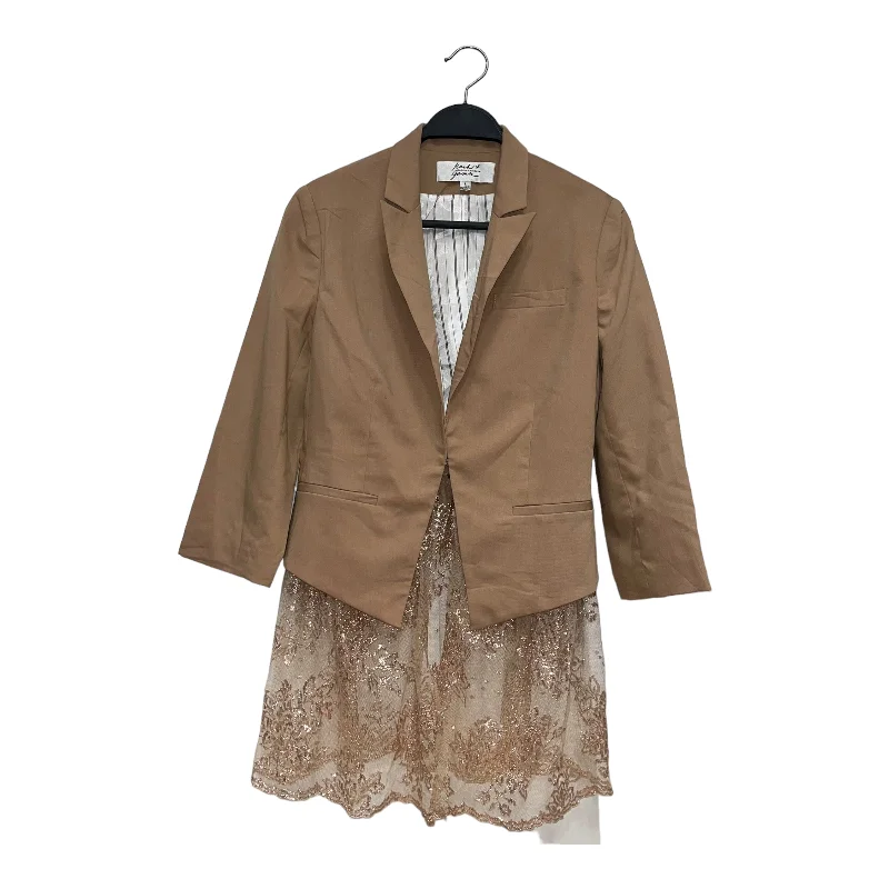 BADGLEY MISCHKA/Tailored Jkt/S/Cotton/BEG/