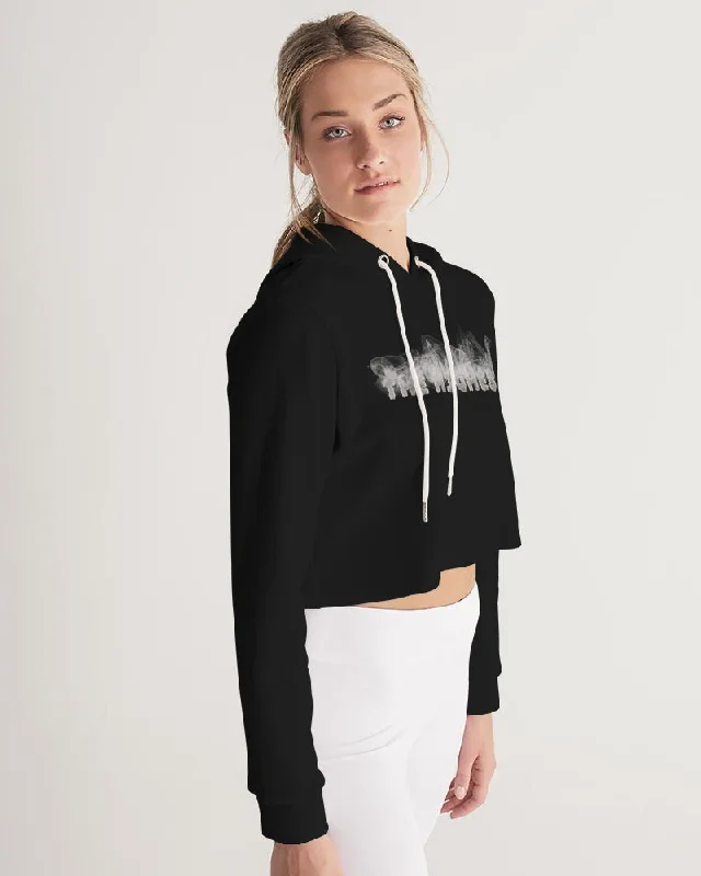 DARK FLITE Women's Cropped Hoodie