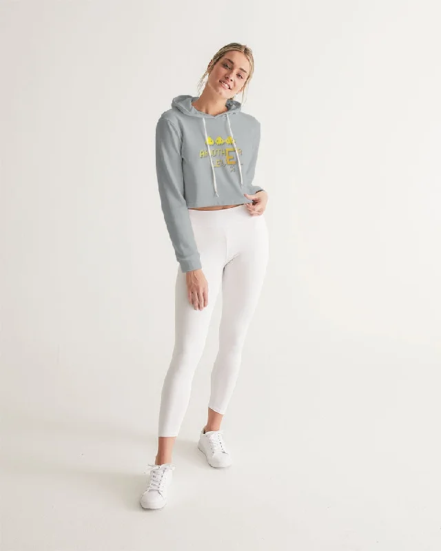 FLYING GREY Women's Cropped Hoodie