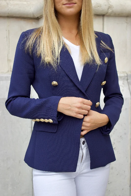 Tremezzo Blazer - Navy Blue