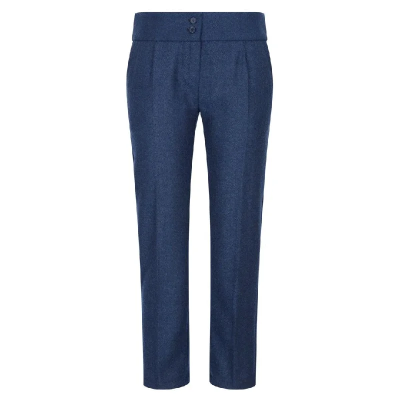 Navy / UK 20 / Trousers