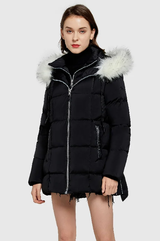 Bubble Inner Vest Hooded Puffer Jacket