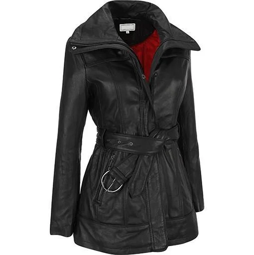 Super Designer Women Leather Coats