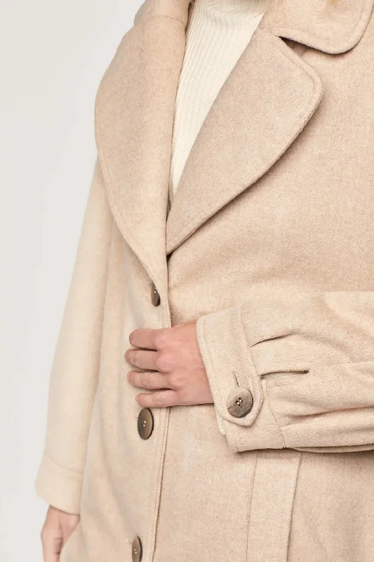 Cashmere beige jacket