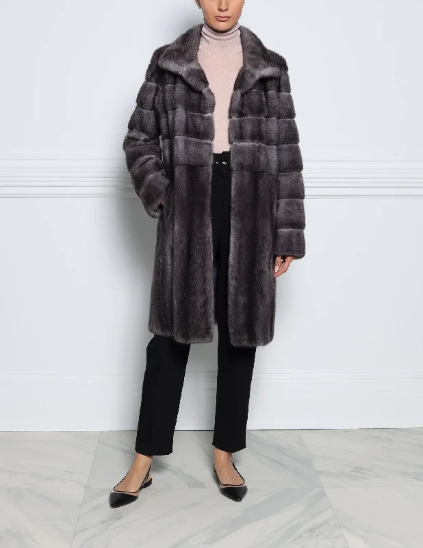 The Alessandra Mink Fur Coat