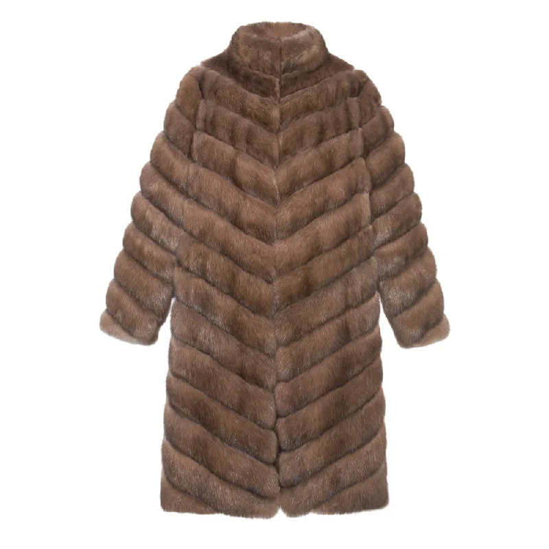 The Genevieve Russian Sable Fur Coat