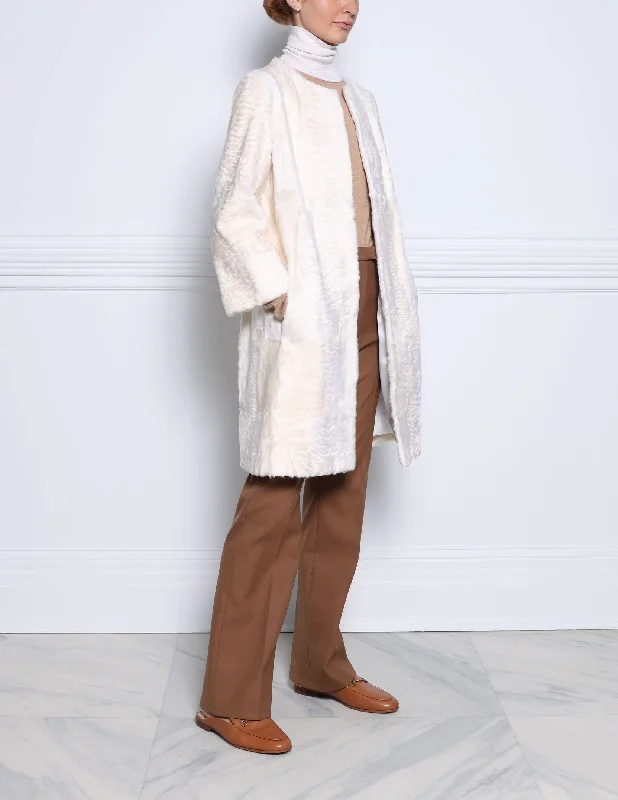 The Linden Swakara Lamb Coat