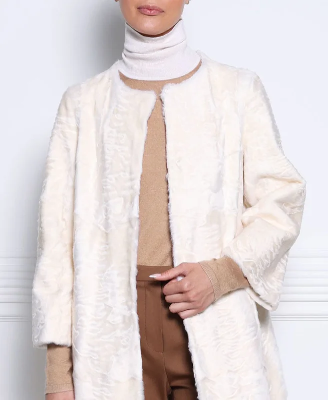 The Linden Swakara Lamb Coat