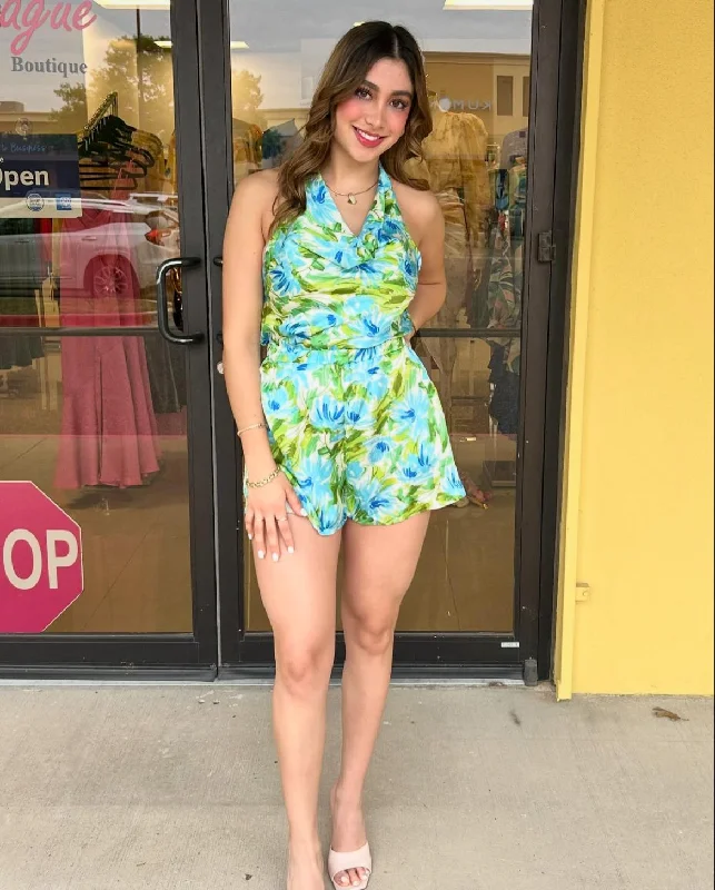 Miley floral romper