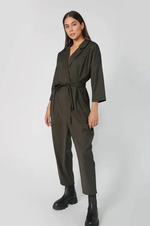 MOOCHI ""Blazen"" jumpsuit - Khaki! 12