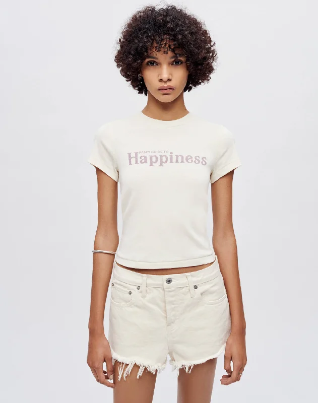 90s Baby ""Pams Guide To Happiness"" Tee - Naked