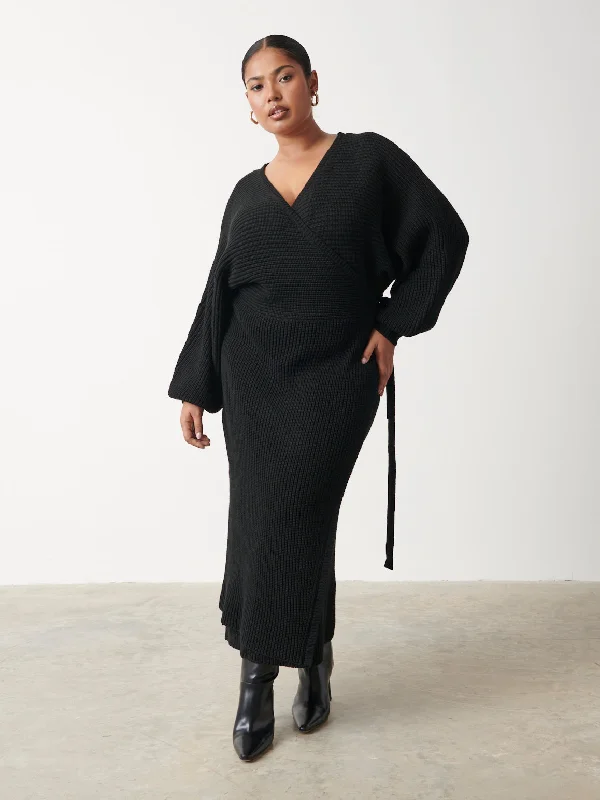 aidan-cosy-wrap-dress-curve-black