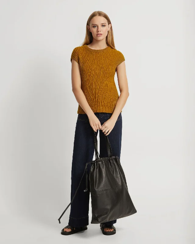 ARIA COTTON KNIT VEST