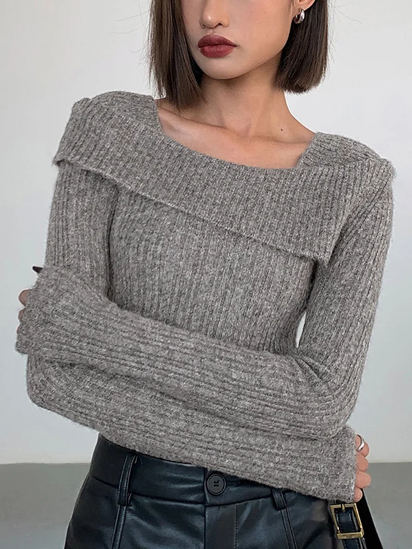 asymmetric-overfold-square-neck-long-sleeve-knit-top