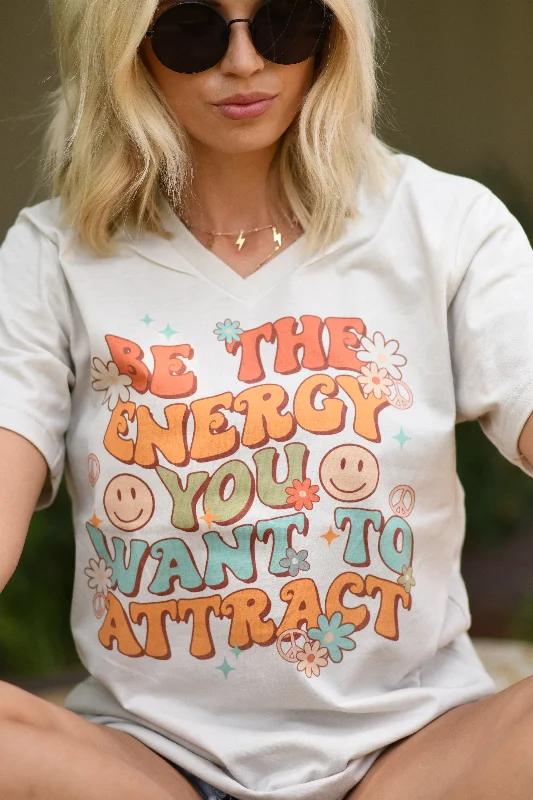 be-the-energy-you-want-to-attract-v-neck-tee