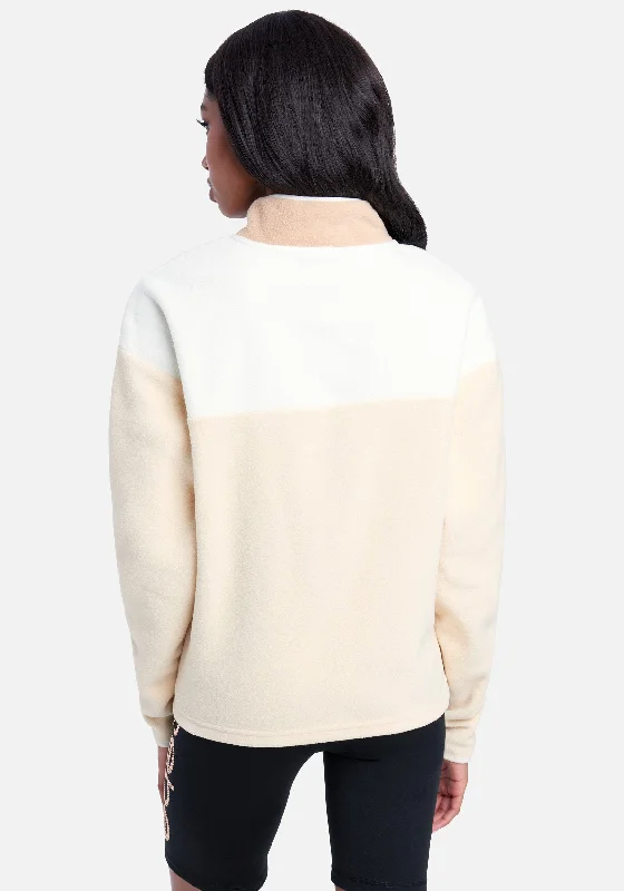 bebe-logo-fleece-color-block-pullover-ivory