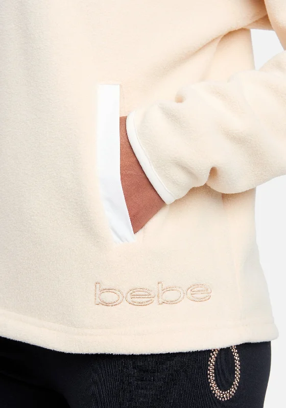 bebe-logo-fleece-color-block-pullover-ivory