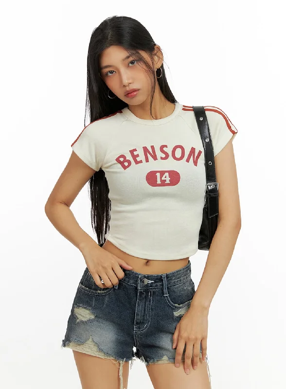 Benson 14 Crop Tee IU412