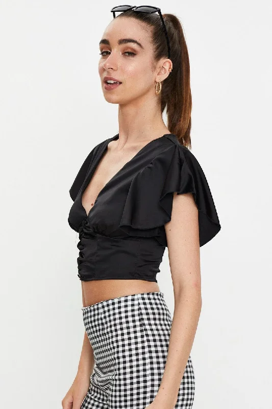 black-button-front-satin-crop-top-wc11750-80b